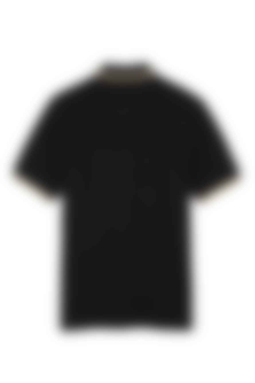 Fred Perry Black Champagne Fred Perry Twin Tipped M 12 Polo Shirt 