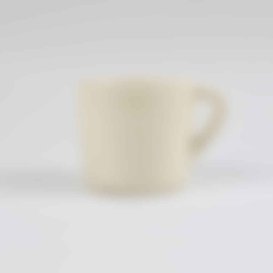 Brickett Davda Milk White Handmade Cup