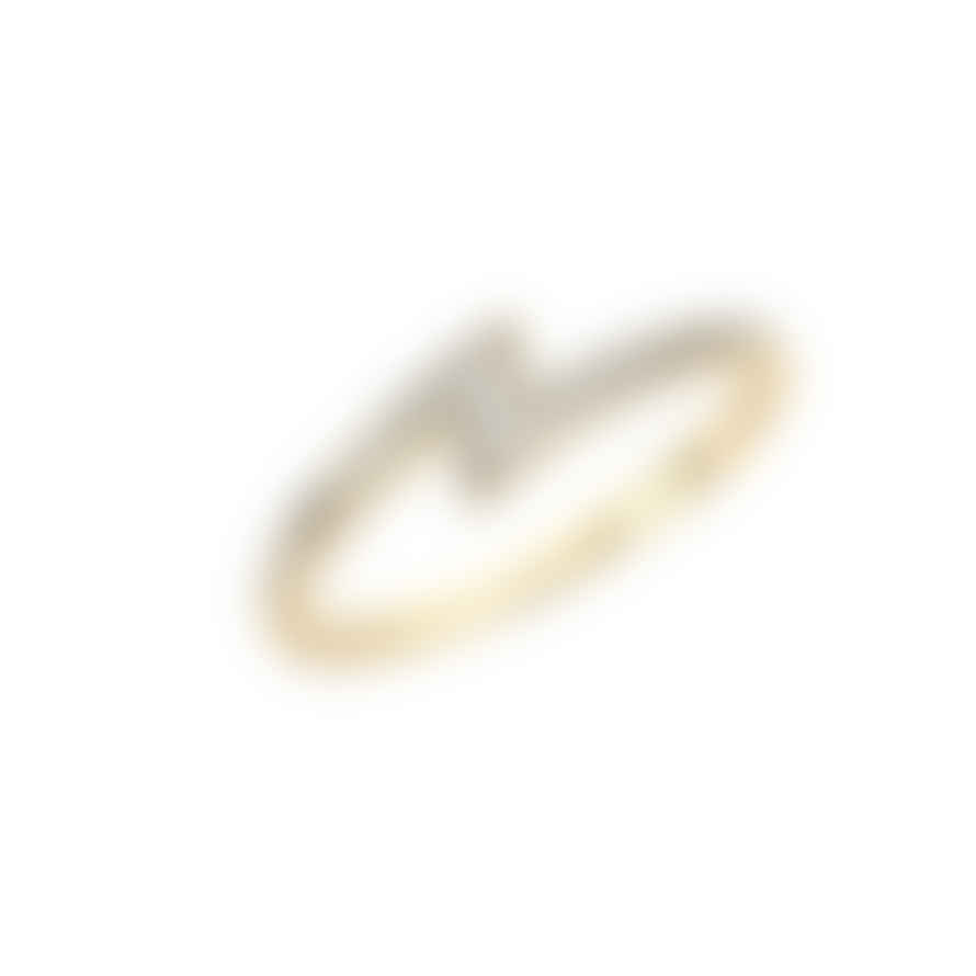 Zoe and Morgan  Zap Diamond Gold Ring