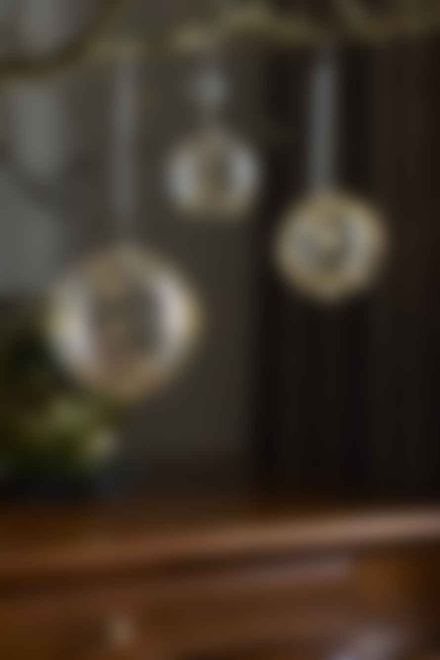 Sirius Company AS 8 Cm Wave Glass Ball Light Decoration 