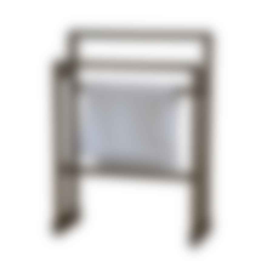 Wireworks Dark Oak Mezza Grande Towel Rail