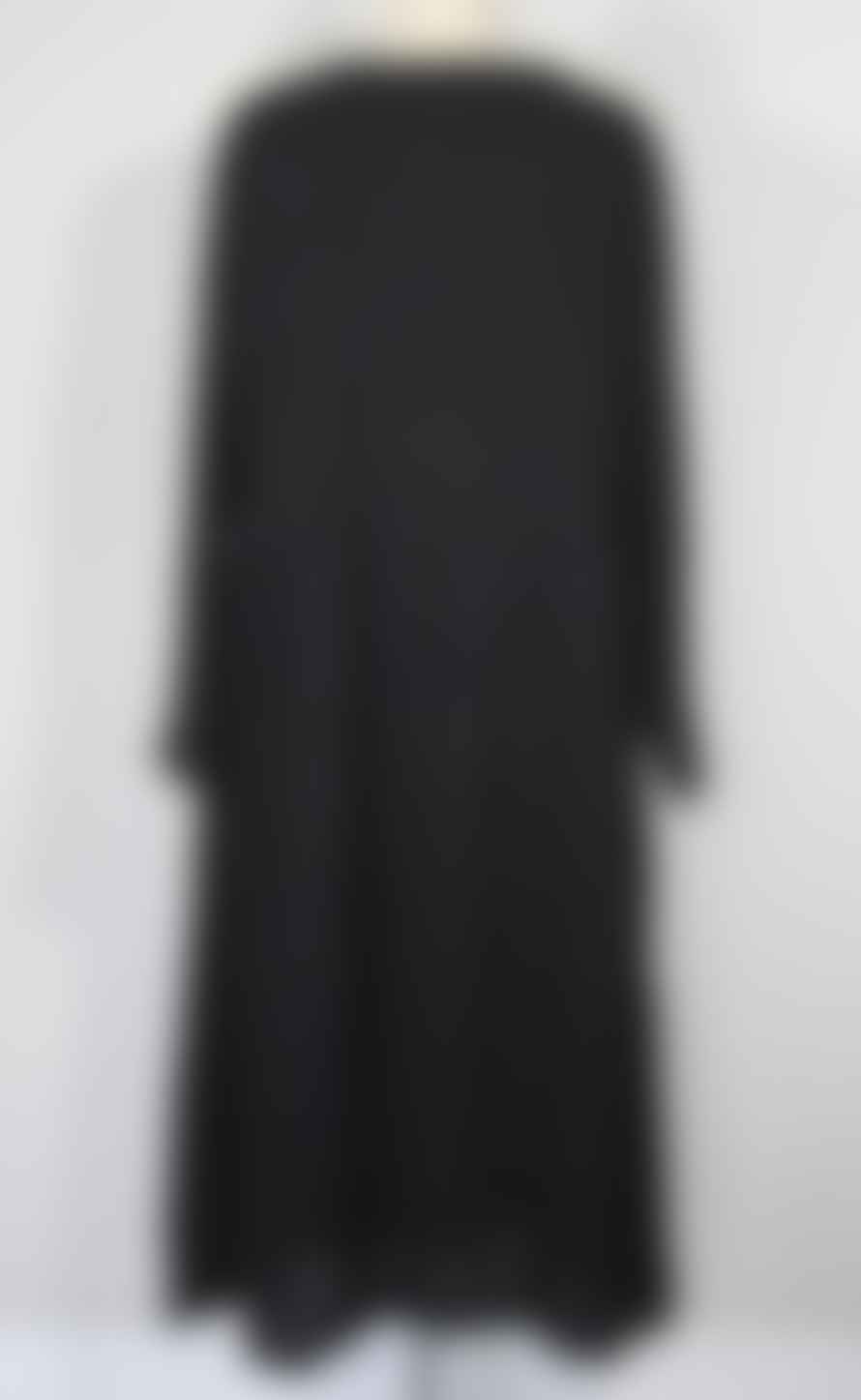 Window Dressing The Soul Black Double Layered Dress