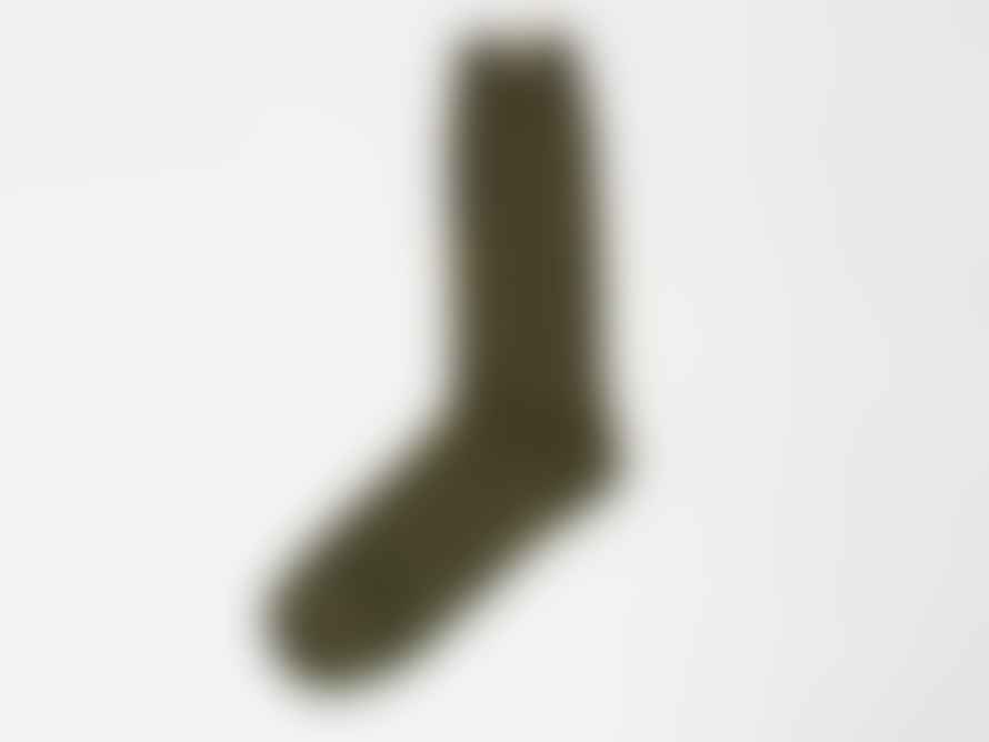 40 Colori Melange Thick Ribbed Organic Cotton Socks