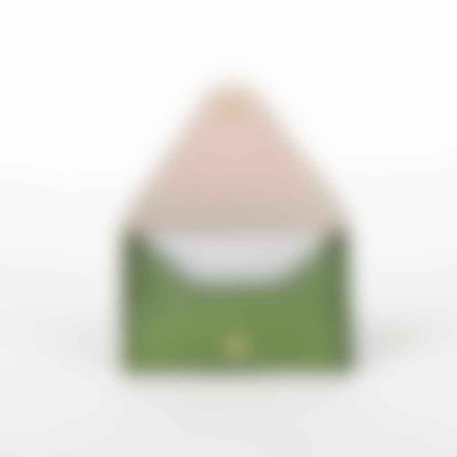 Antoinette Ameska Green Florence Card Holder