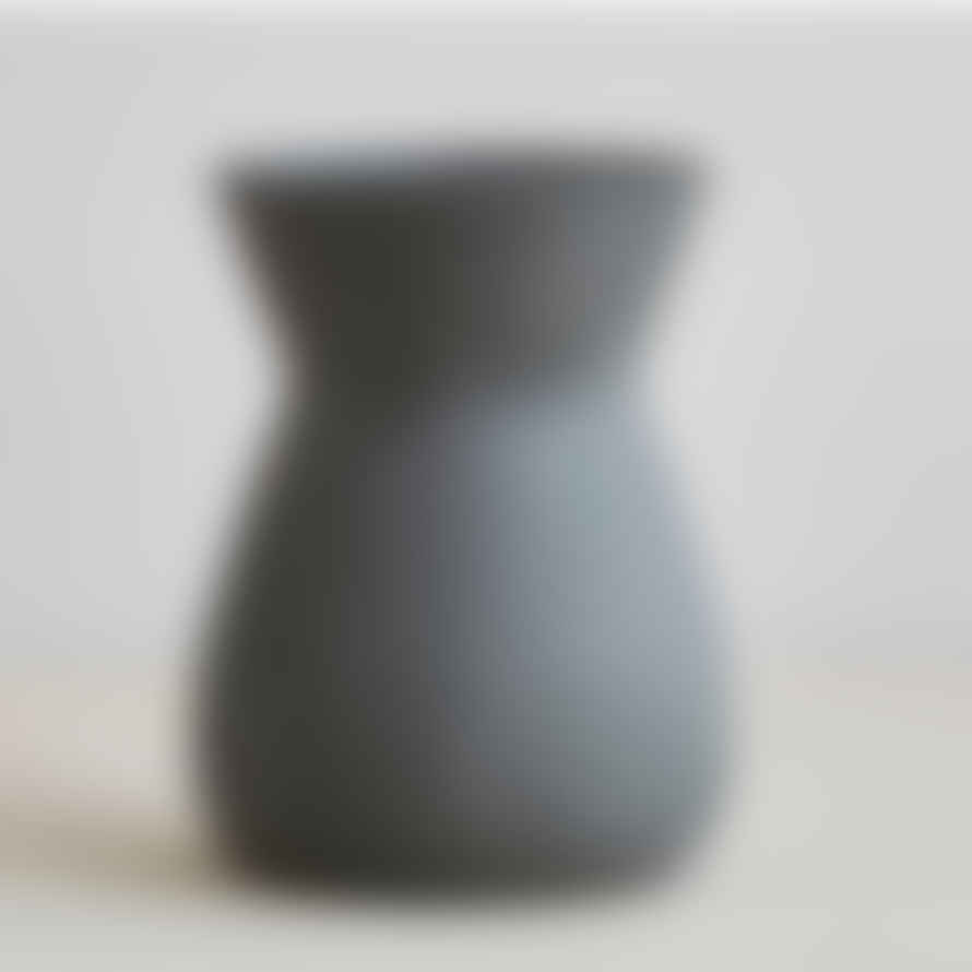 Swedish House  Sue Pryke Dark Smokey Grey Betty Vase