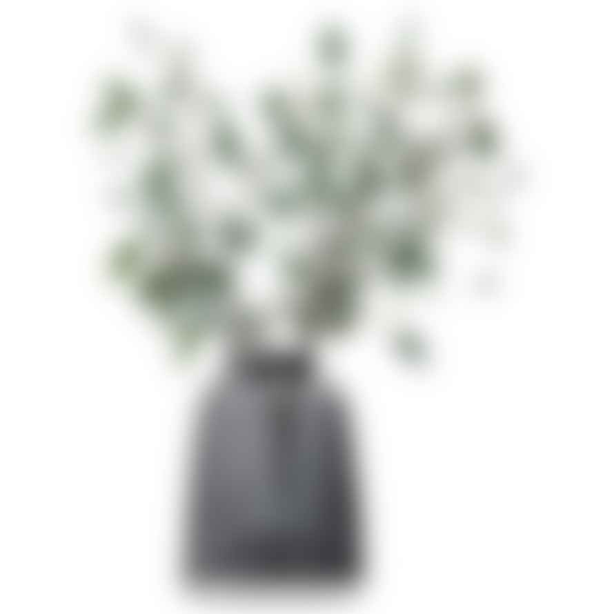 LSA International H20cm Grey Pleat Vase