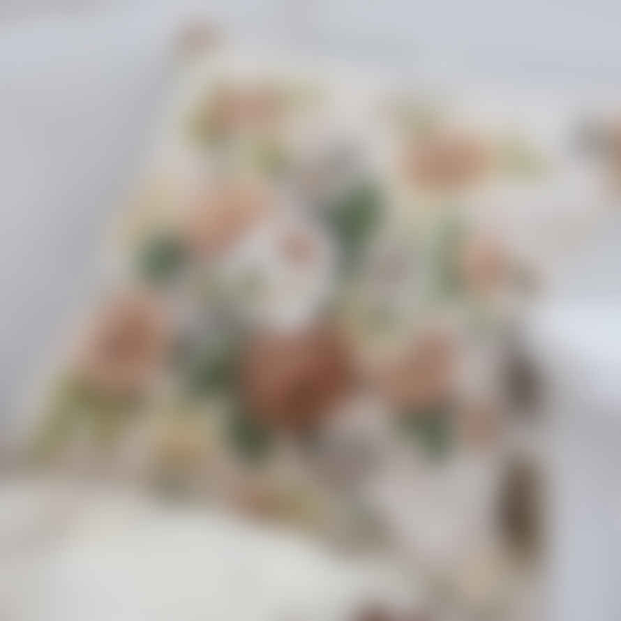 Pale & Interesting Vintage Floral Cushion Cover