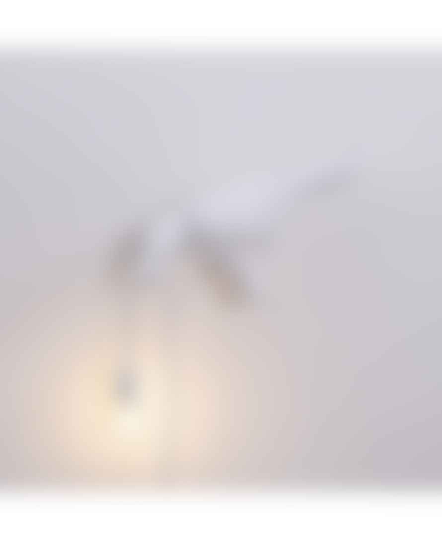 Seletti White Resin Bird Looking left Lamp