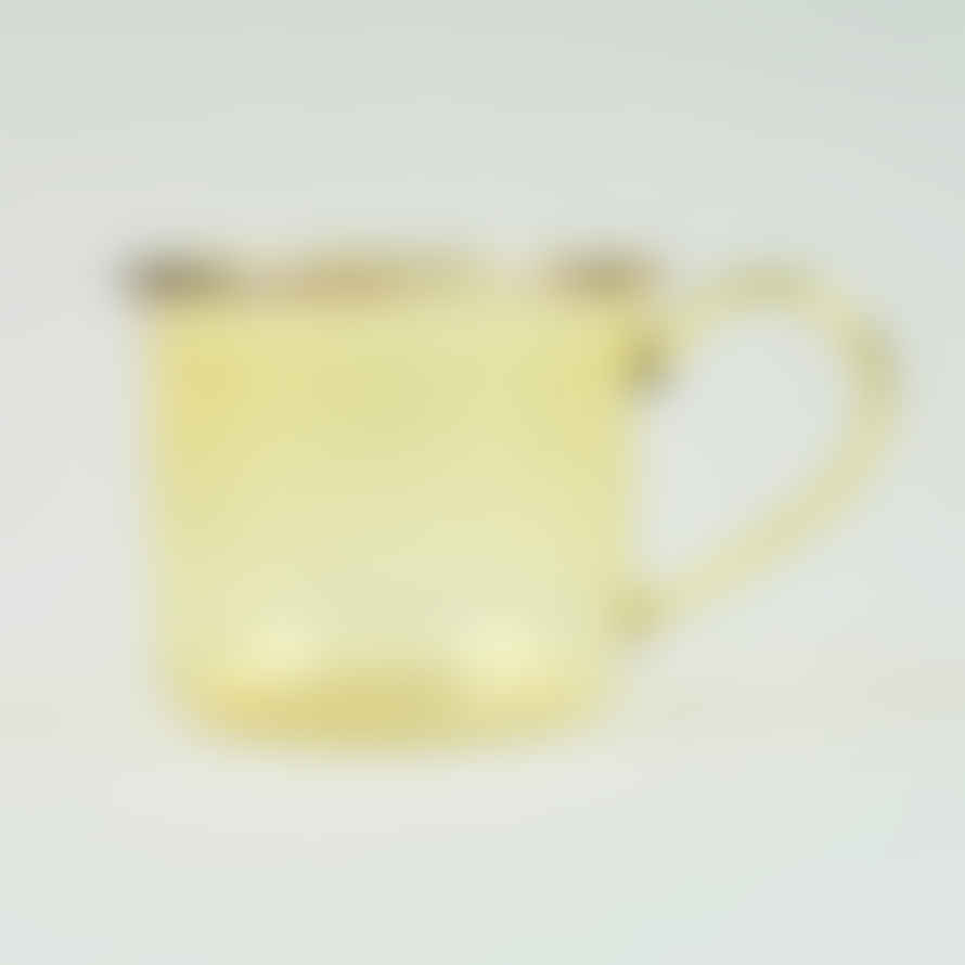 HAY Yellow Borosilicate Glass Cup