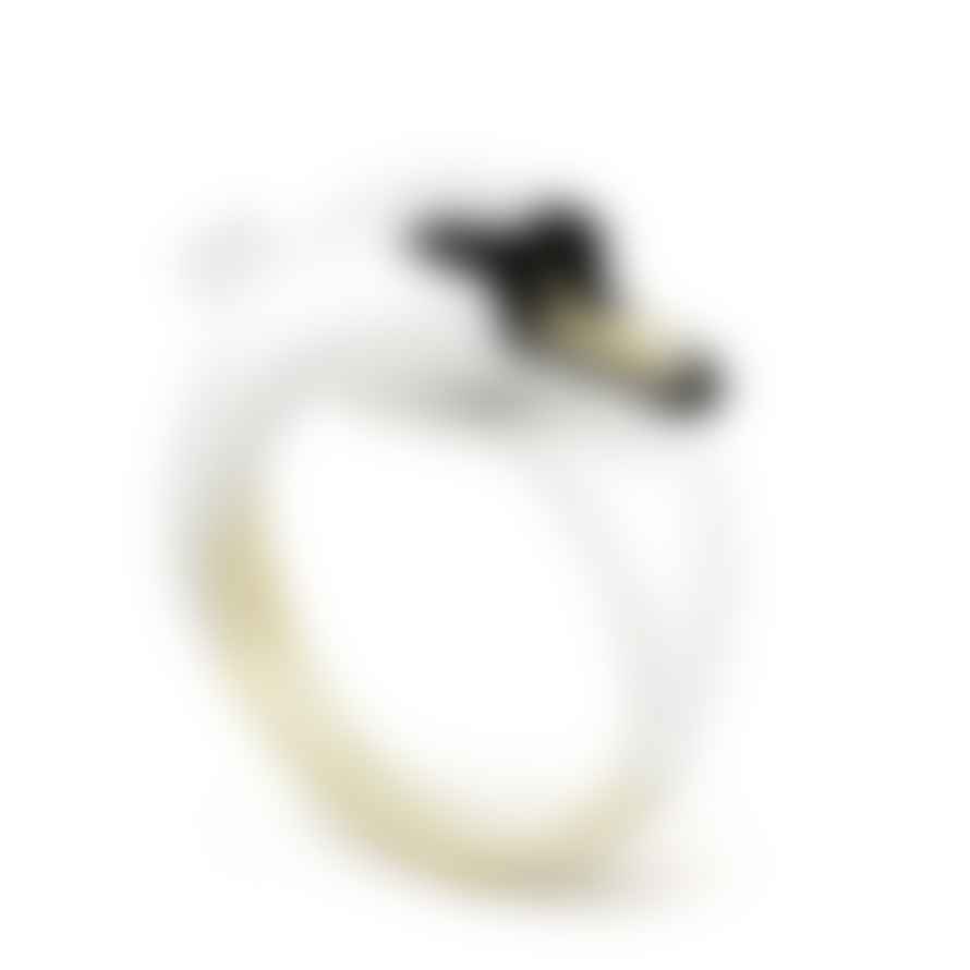 GOOD AFTER NINE Brass Ballerine Bird Swan Ring