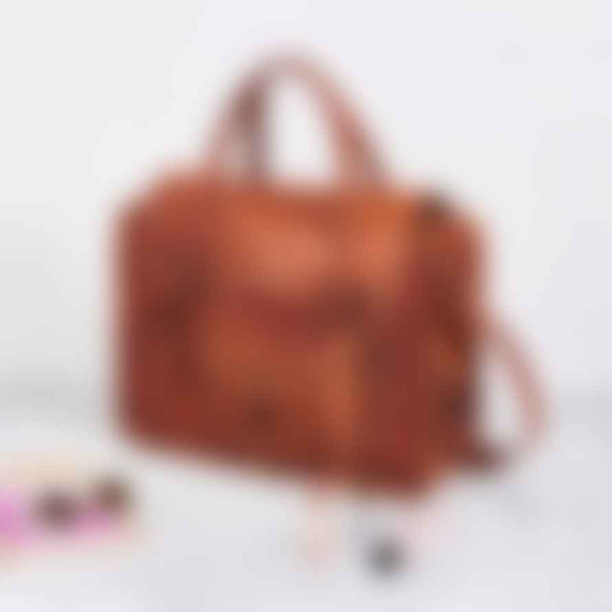 Vida Vida Leather Overnight Bag