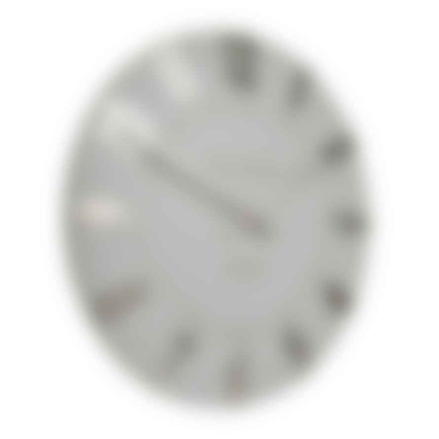 Thomas Kent 50cm Silver Cloud Mulberry Wall Clock