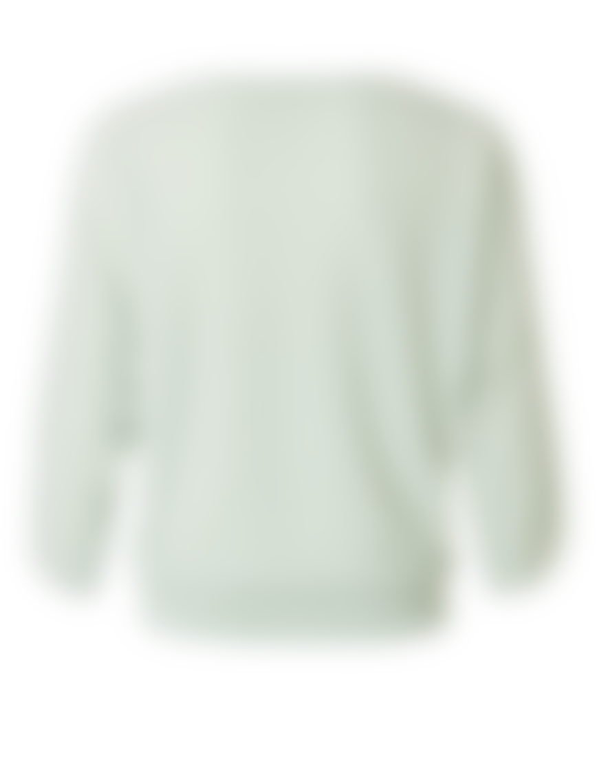 Yaya Basic Batwing Sweater - Pastel Green