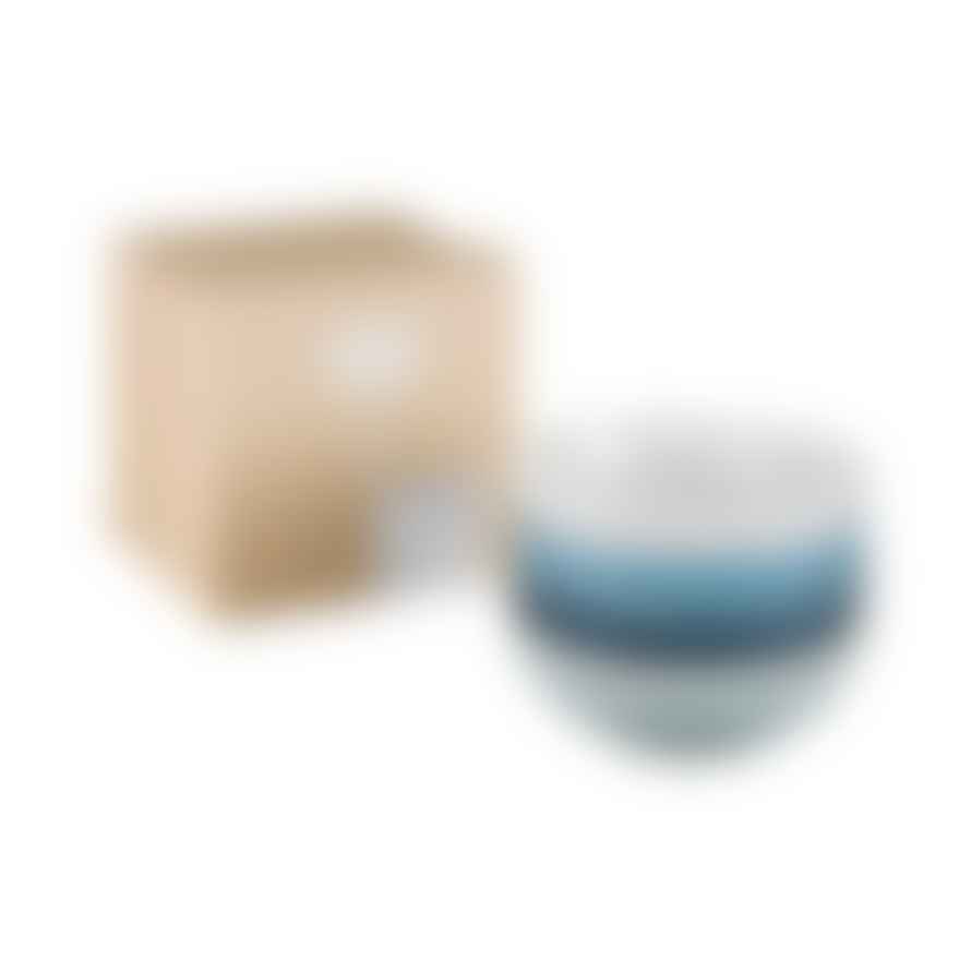 Denby Studio Blue 4 Piece Cereal Bowl Set