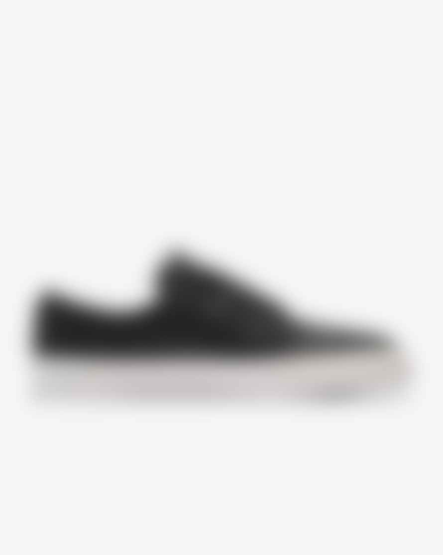 Nike Black Leather SB Zoom Janoski HT Premium Slip On Shoes