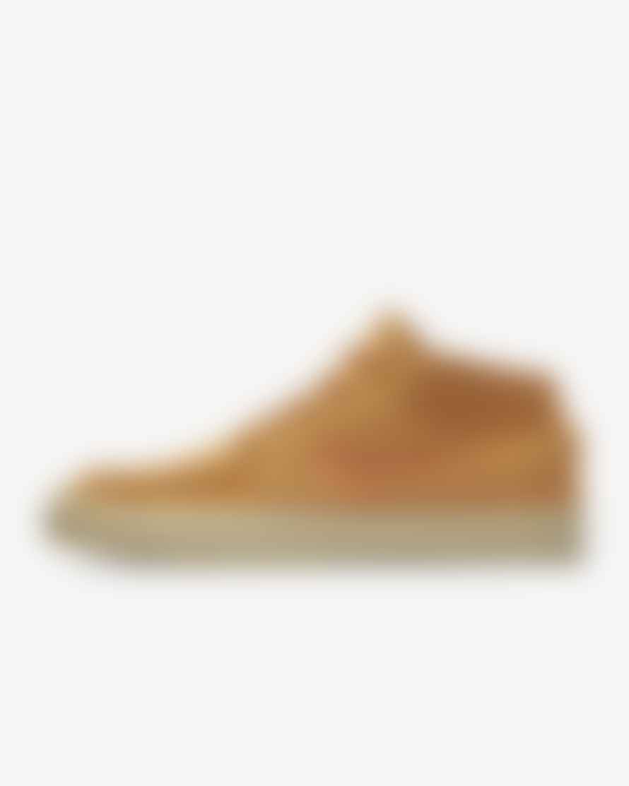 Nike Cinder Orange Hairy Suede Janoski Mid RM Crafted Shoe