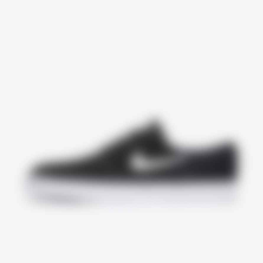 Nike Black Streamlined Leather Zoom Stefan Janoski OG Skate Shoe