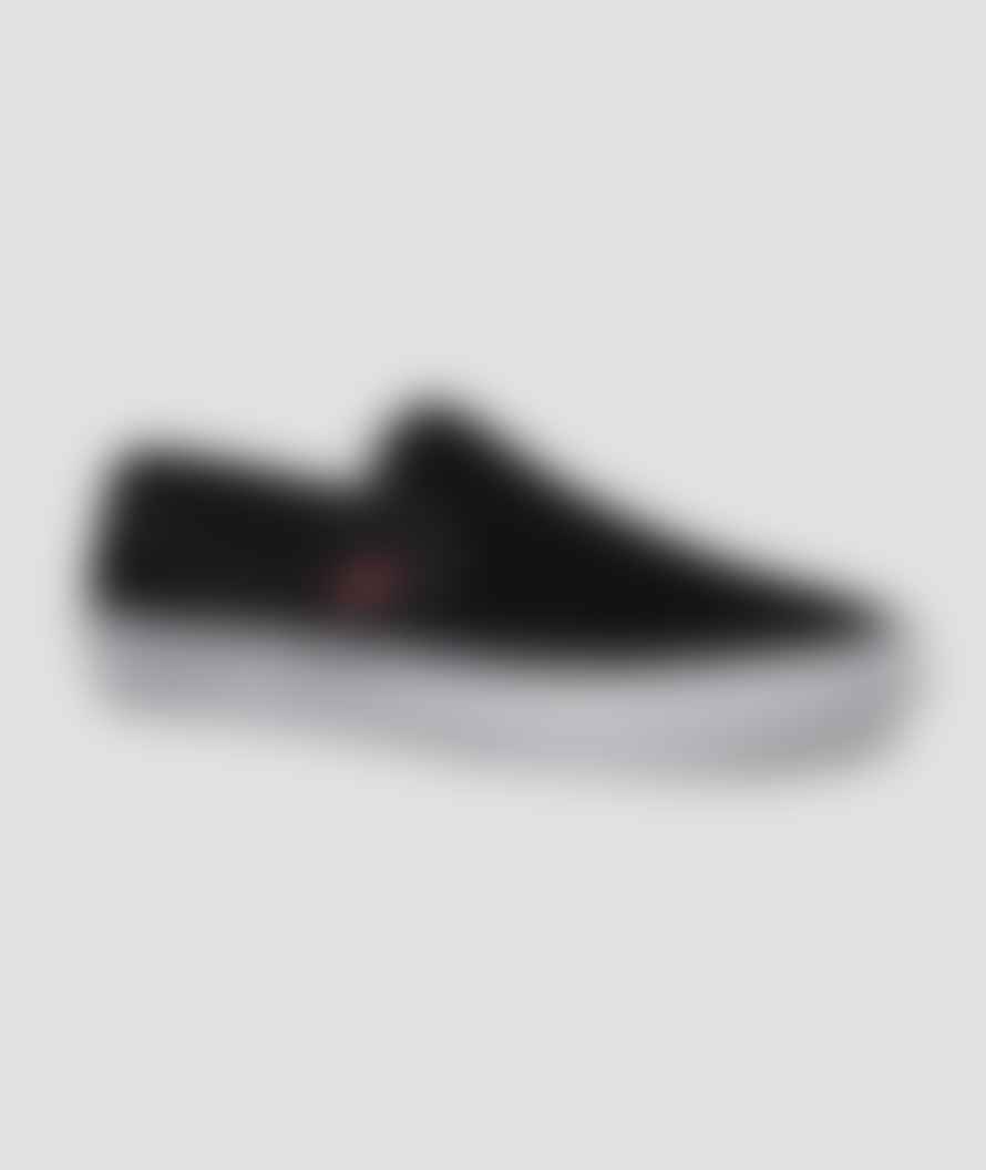 Vans  Size 8 Black White Gum Slip On Pro Shoes