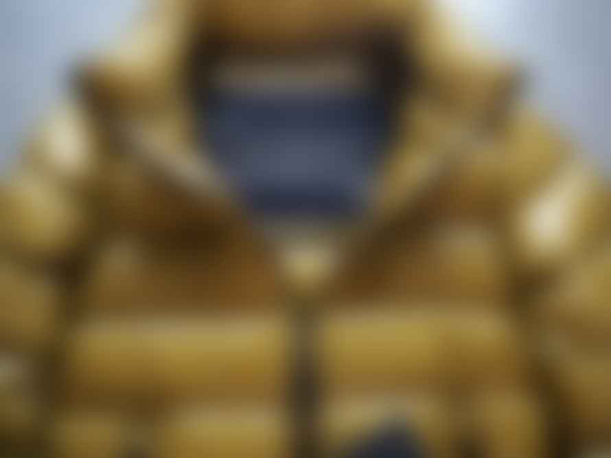 Herno Yellow Quilted Jacket In 7 Den 