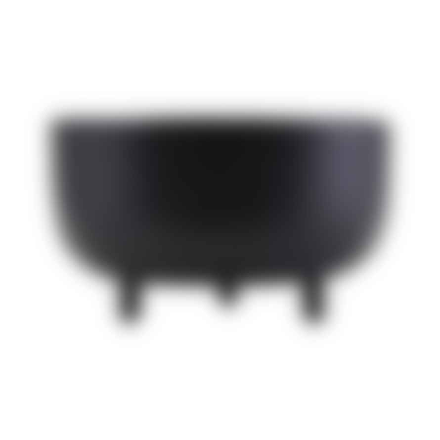 House Doctor Black Oxidized Jela Planter