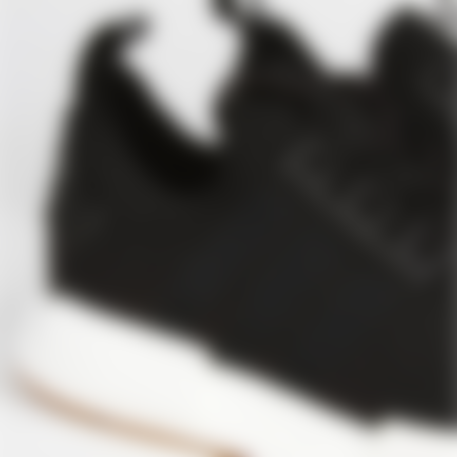 Adidas Originals Core Black Gum Nmd R1 Primeknit Shoes