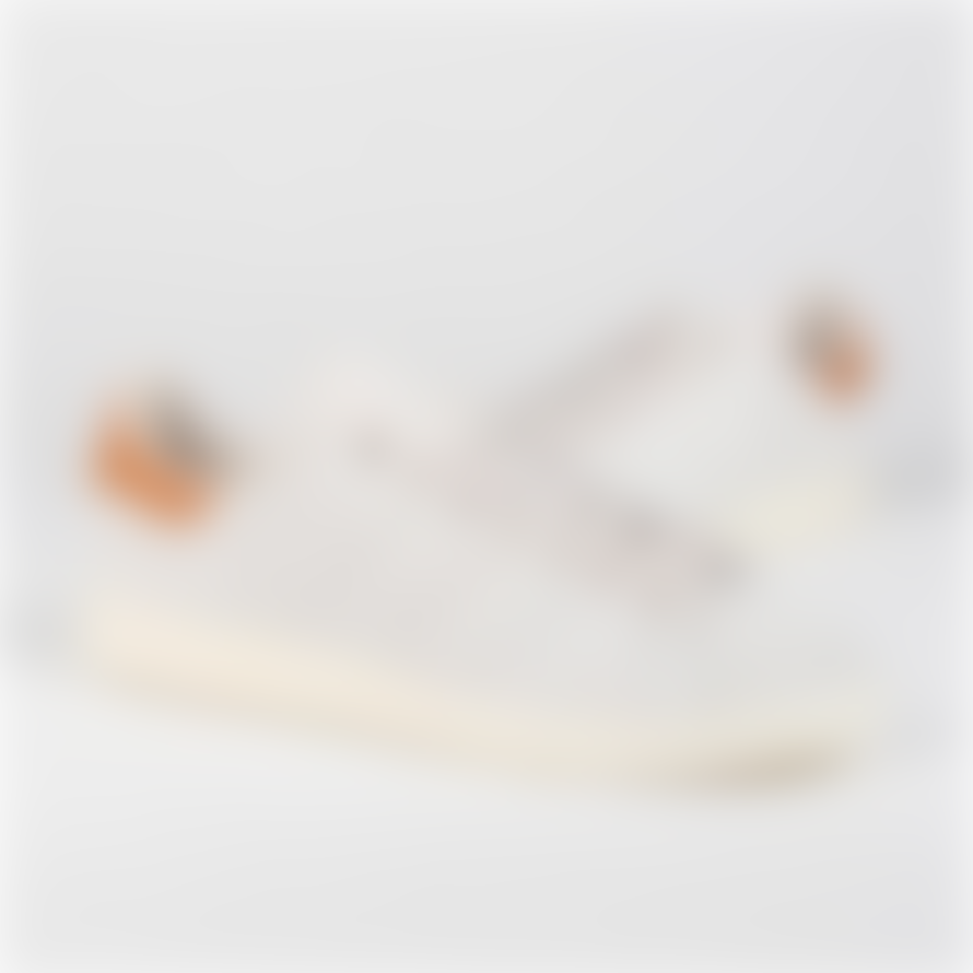 Adidas Off White Brown Leather Stan Smith Recon Shoes