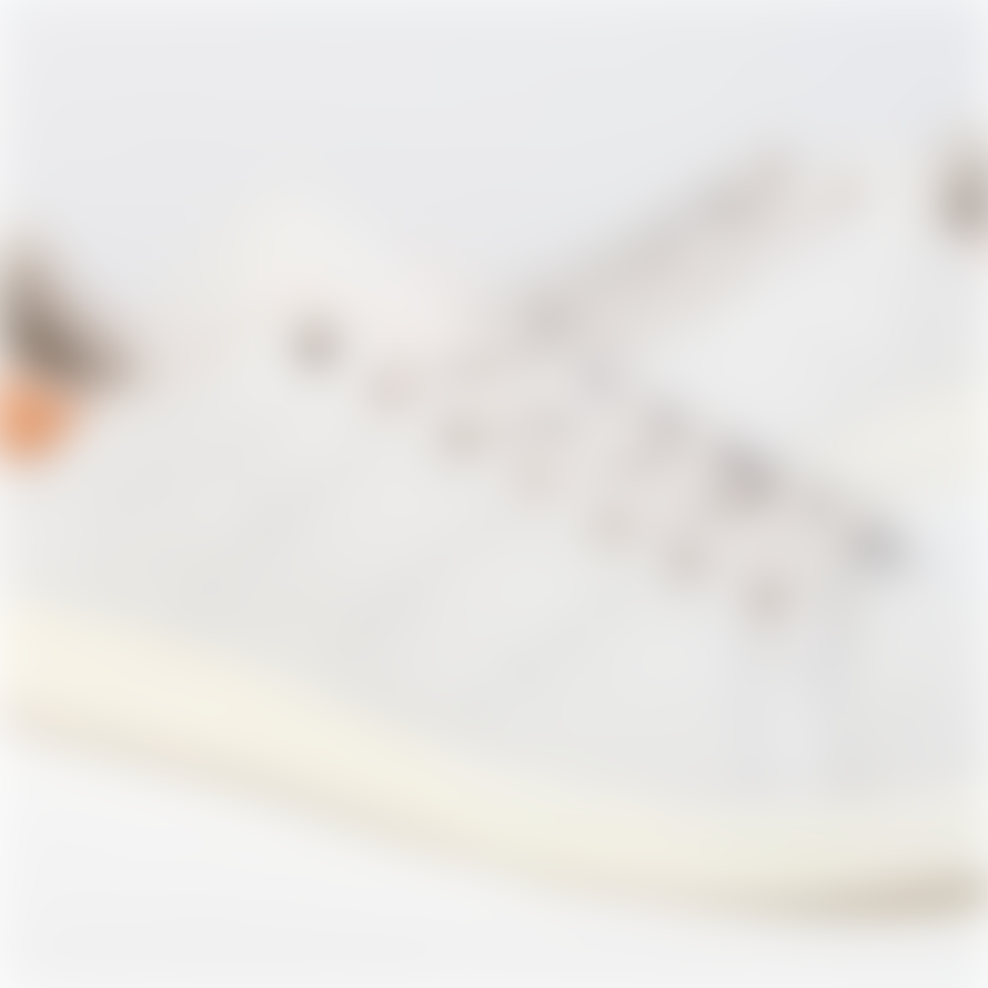 Adidas Off White Brown Leather Stan Smith Recon Shoes