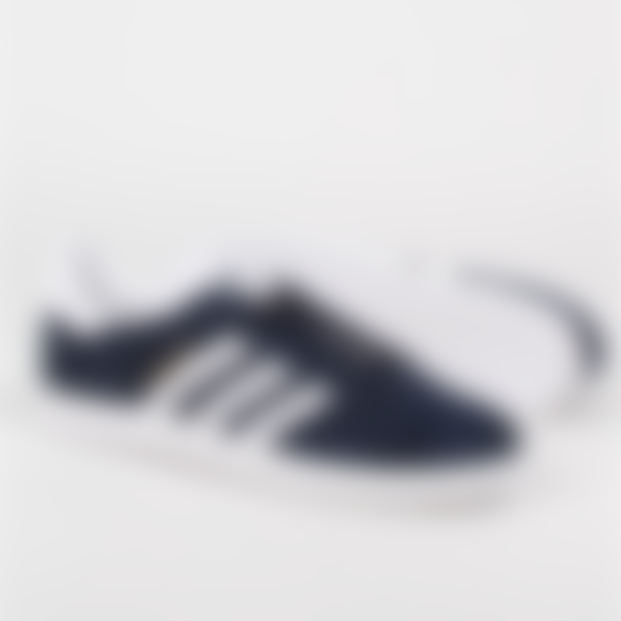 Adidas Originals Navy Leather Gazelle Shoes