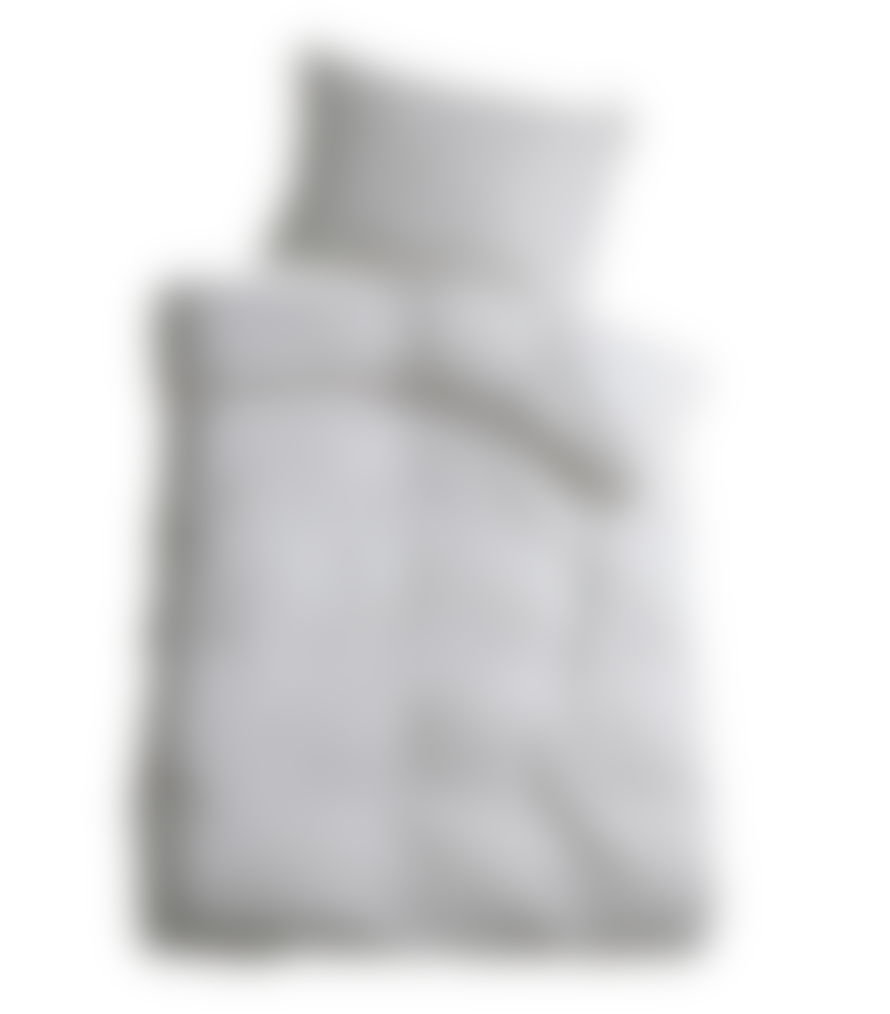 Pure White Cotton Crepe Duvet Cover Set