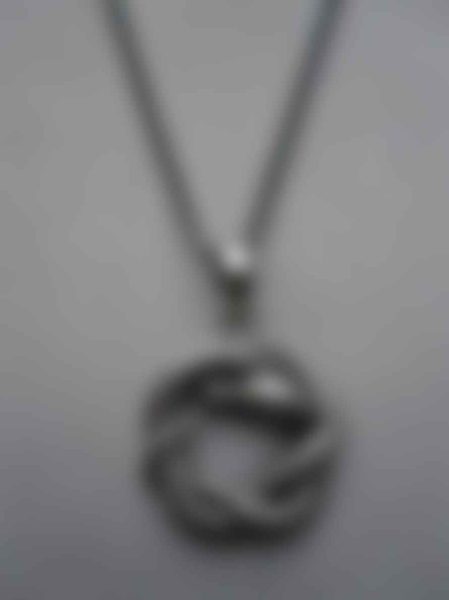 Window Dressing The Soul Oxidised 925 Silver Snake Necklace