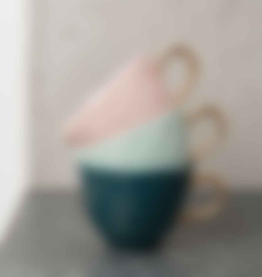 Urban Nature Culture Good Morning Cappuccino/Tea Cup - Celadon