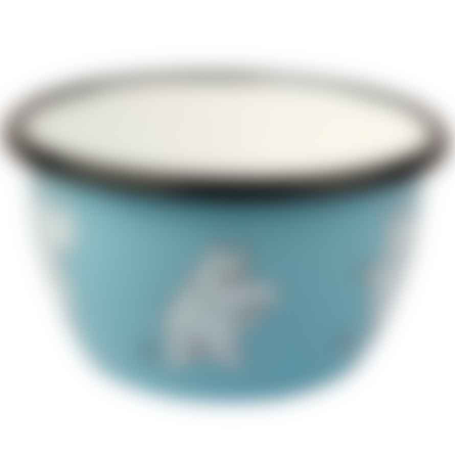 Muurla Blue Moomin Retro Enamel Bowl