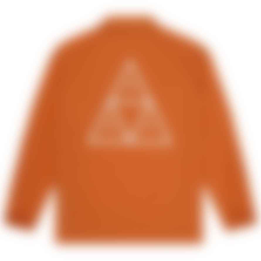 HUF Essentials Triple Triangle Coach Jacket - Rust