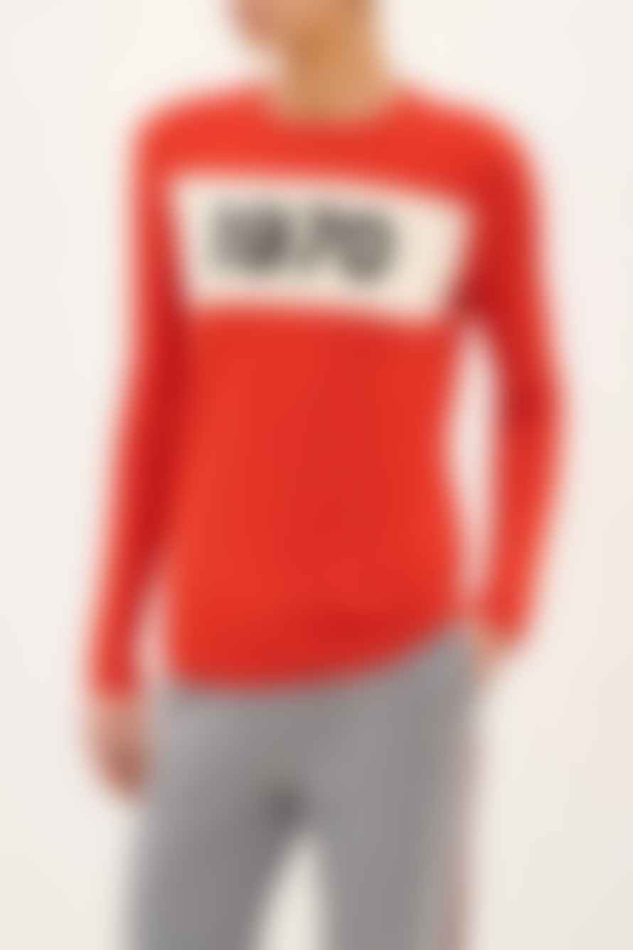 Bella Freud  Red 1970 Jumper