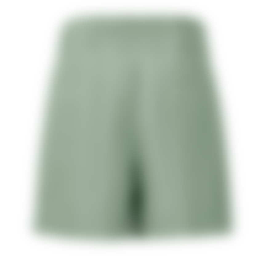 Yaya Paperbag Linen Waist Shorts - Light Sage 
