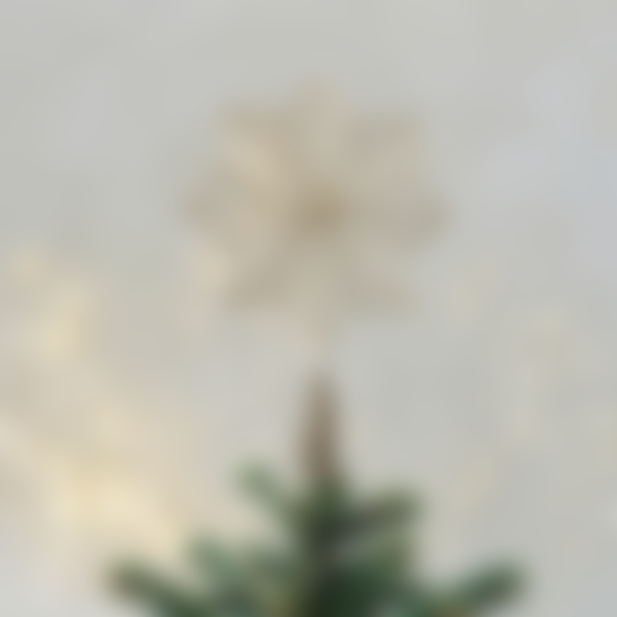 Nkuku Brass Ngoni Giant Star Tree Topper