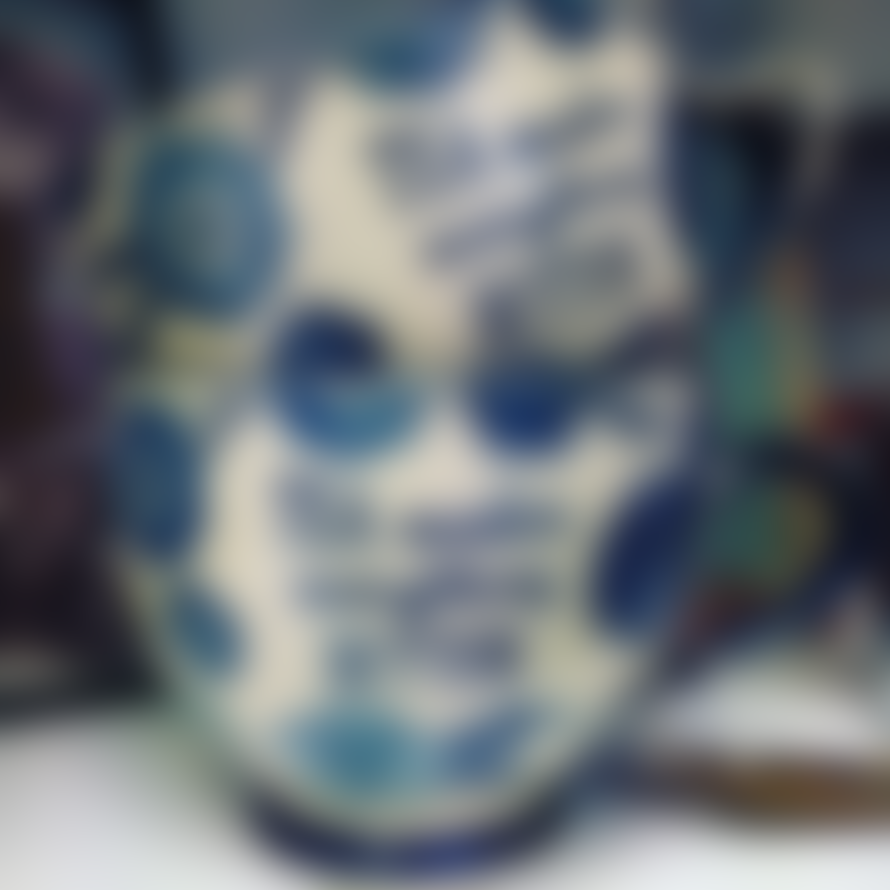 Sass & Belle  Large Blue and Cream Tea Makes Everything Better Floral Patterned Cup
