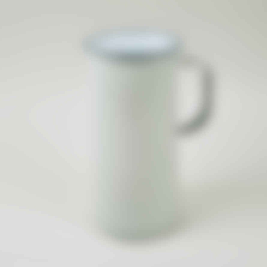 Falcon Enamelware 3 Pint Enamel Jug - Oyster Grey