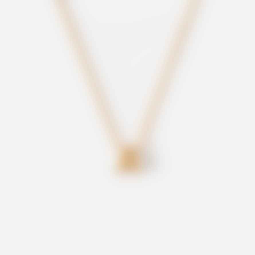 Orelia GOLD/SILVER PLATED INITIAL NECKLACE A