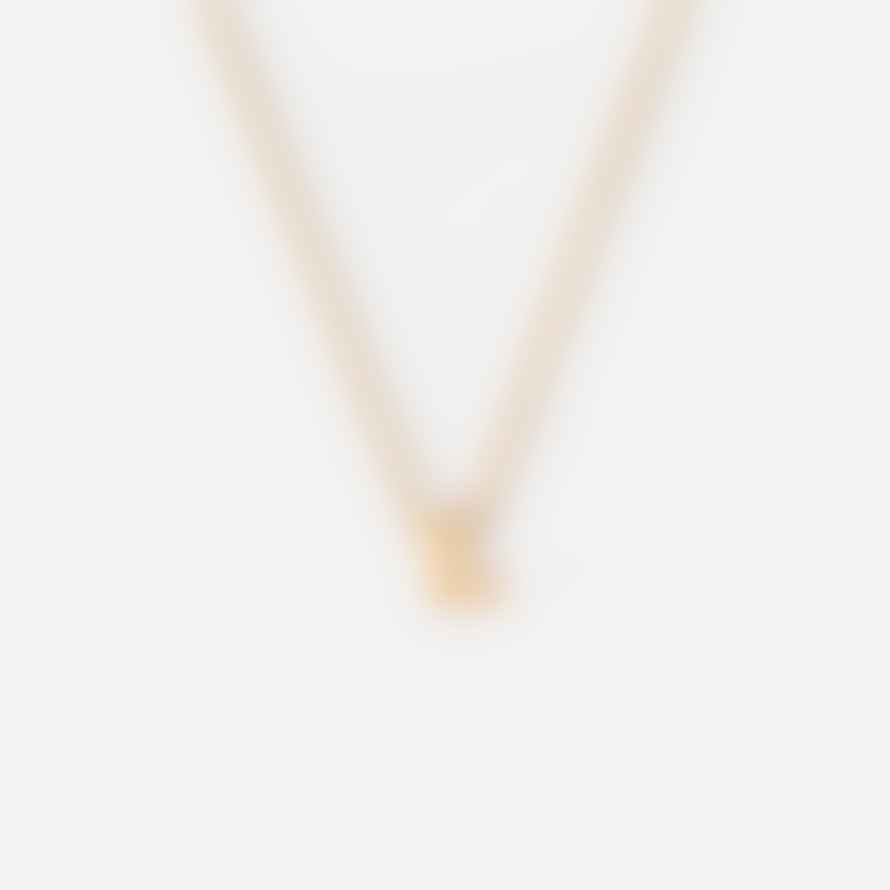 Orelia GOLD/SILVER PLATED INITIAL NECKLACE L