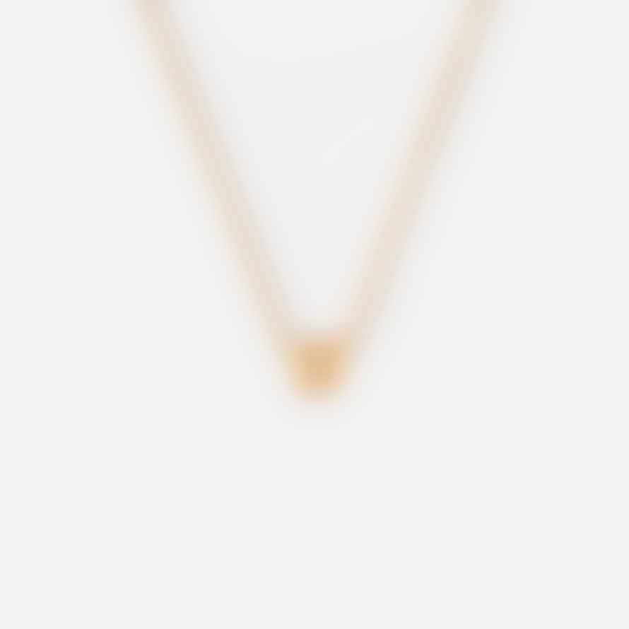 Orelia GOLD/SILVER PLATED INITIAL NECKLACE U