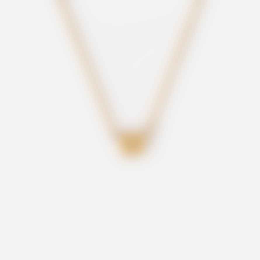 Orelia GOLD/SILVER PLATED INITIAL NECKLACE W