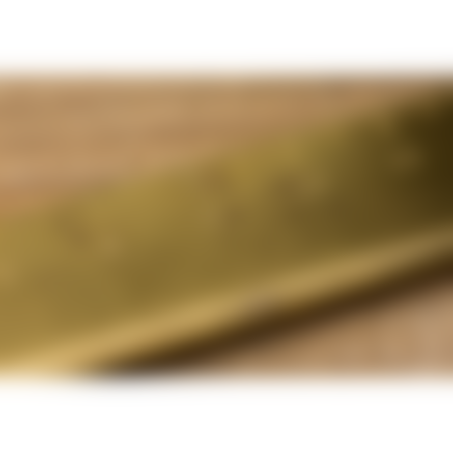 Traveler's Company Solid Brass Ruler