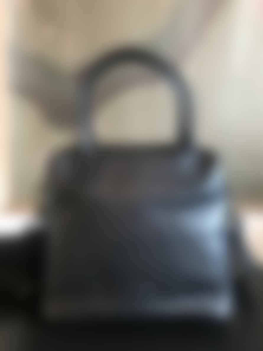 CollardManson Black Leather Maya Bag