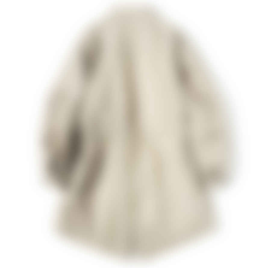 Partimento 3M Tinsulate Padded Fish Tail Coat in Light Beige