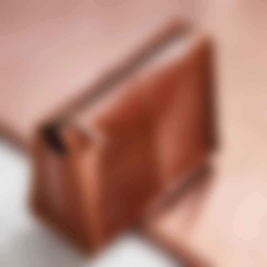 Vida Vida  Leather Triangular Wash Bag