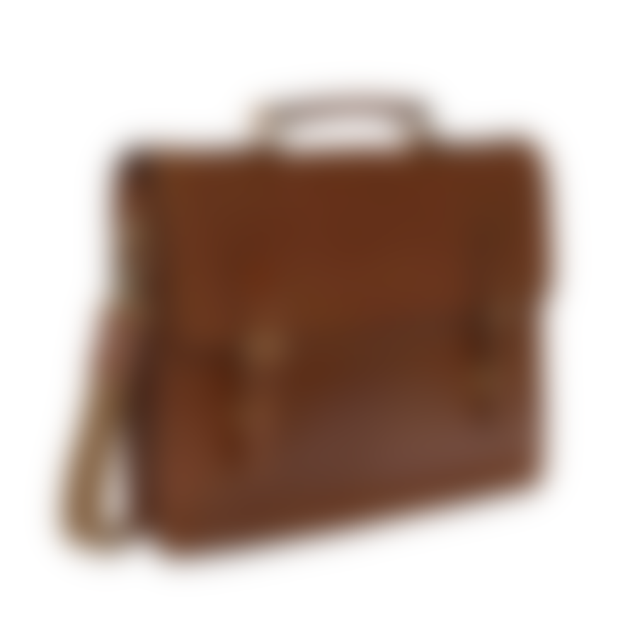 Vida Vida Leather Briefcase Bag