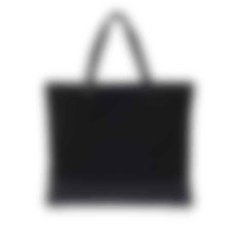 Vida Vida  Large Leather and Canvas Tote Bag