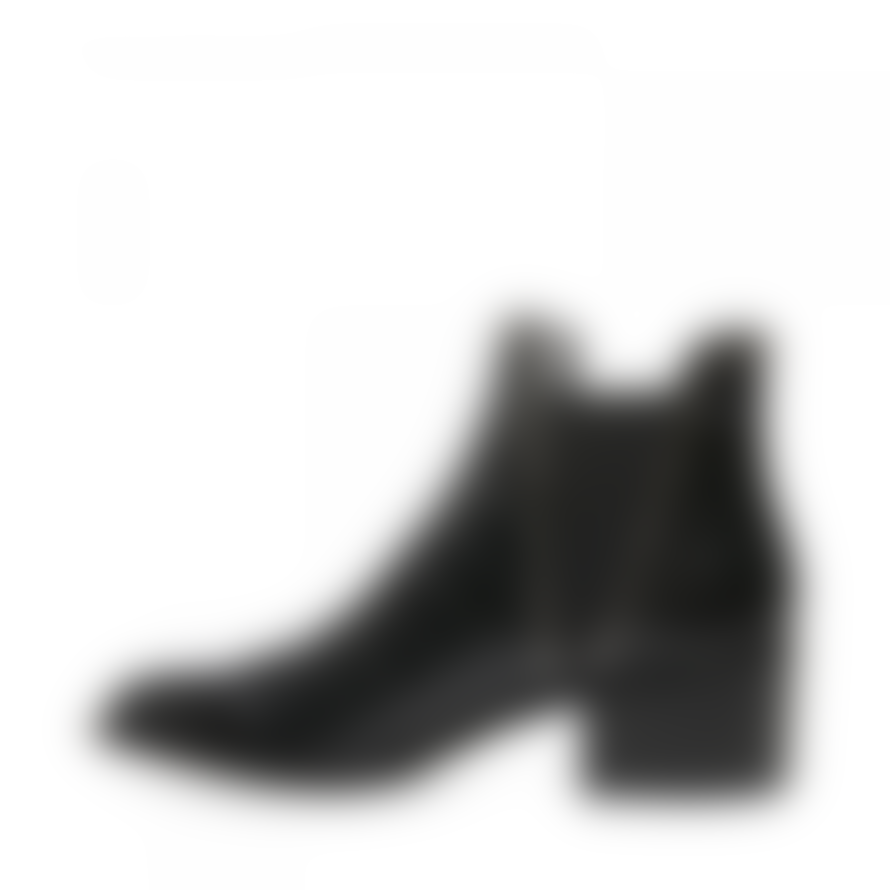 Steve Madden Black Leather Cade Croco Boot