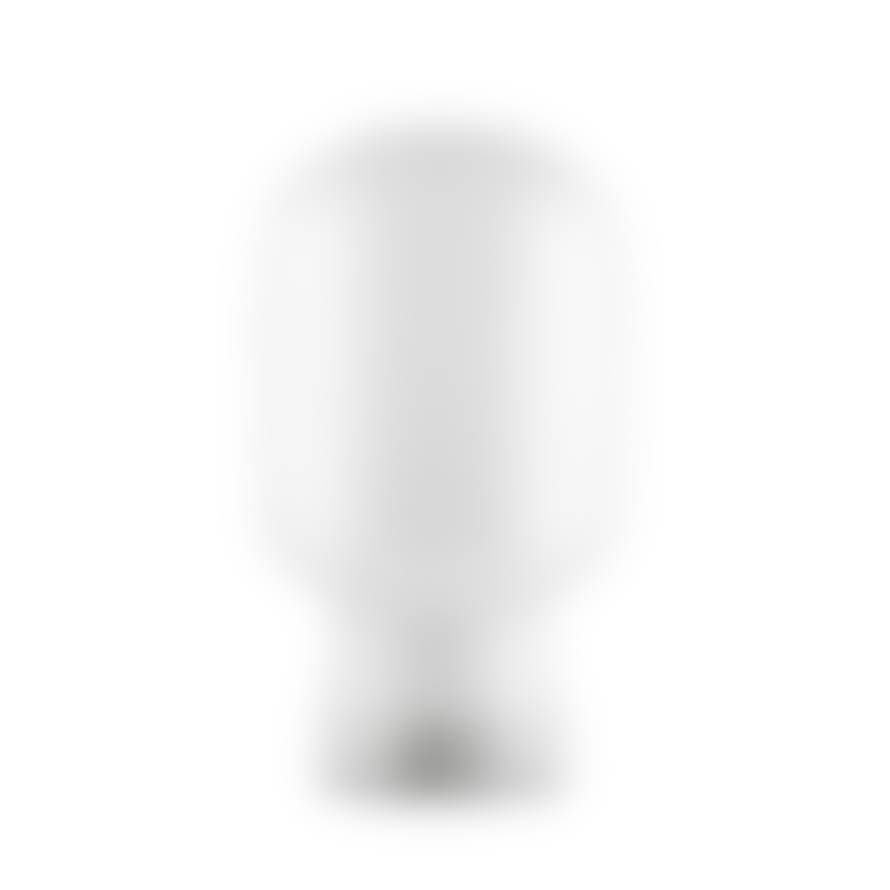 Normann Copenhagen White Glass Marble EU Amp Table Lamp